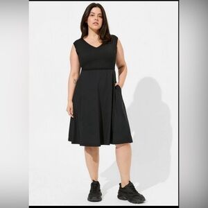 3X - torrid Performance Core Midi Active Dress